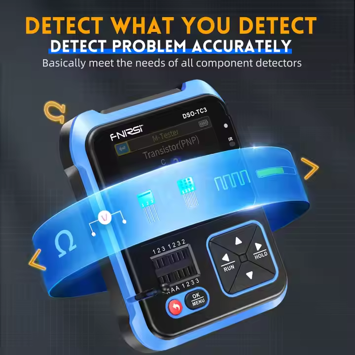 FNIRSI DSO-TC3 Mini Handheld D - Fnirsi Digital Oscilloscope Handheld ulasan dan harga