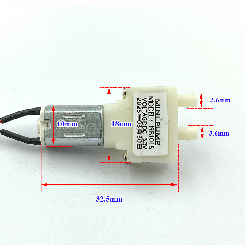 JSB1015 DC 3V 3.3V 3.7V Small  - Mini Peristaltic Pump 12V ulasan dan harga