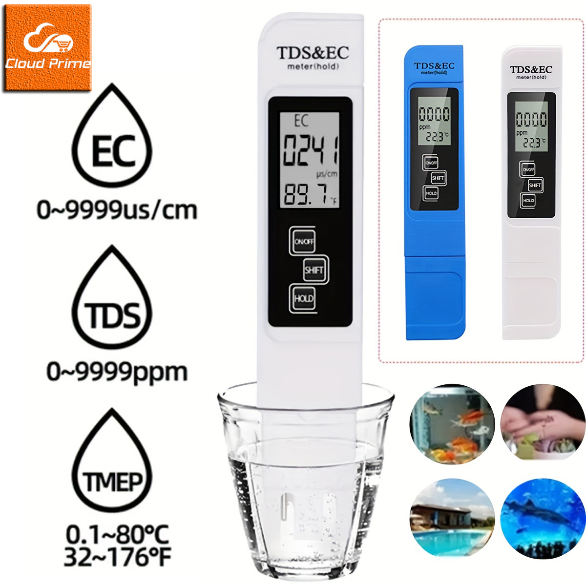 3in1 Water Quality Detection P - Ph Meter Digital Water Tester ulasan dan harga