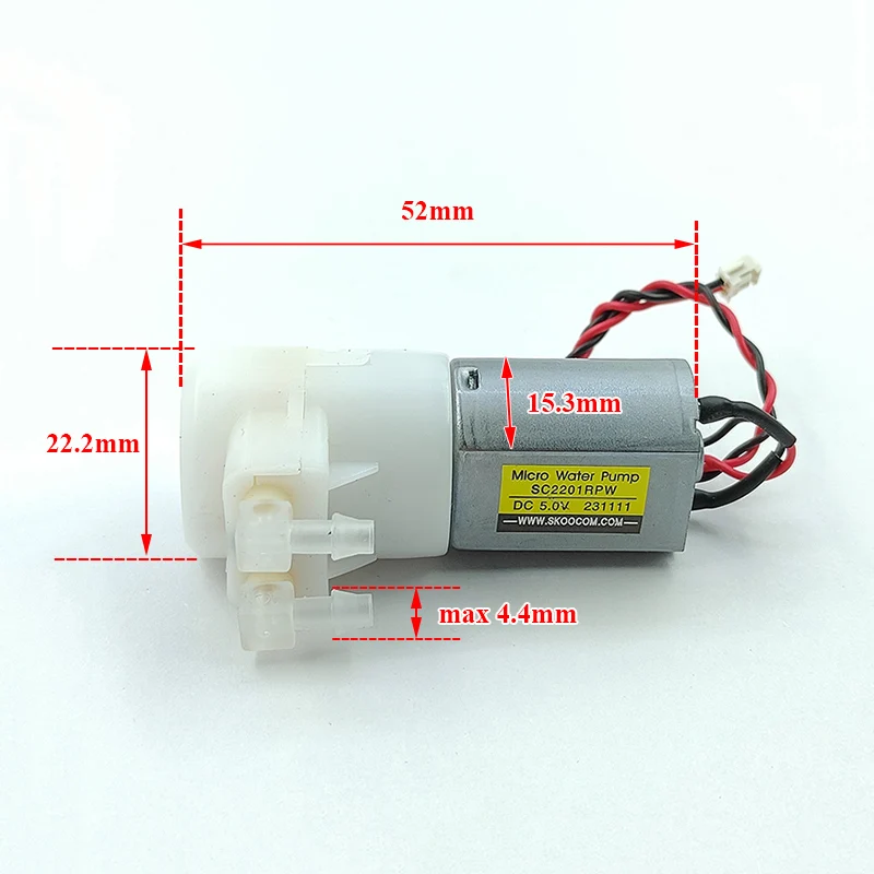 SKOOCOM SC2201RPM Mini 130 Per - Mini Peristaltic Pump 12V ulasan dan harga