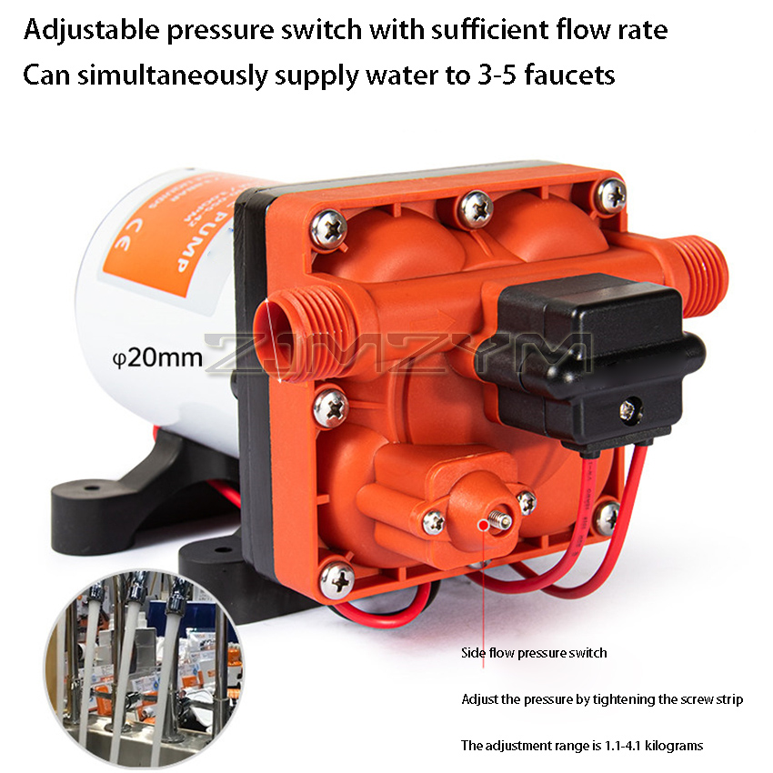 42 Series RV Water Pump Self E - Mini Peristaltic Pump 12V ulasan dan harga