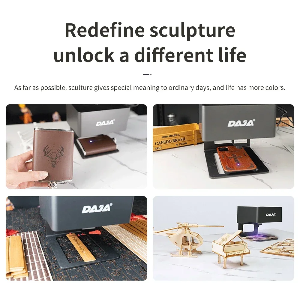 DAJA Laser Engraver CNC DIY DJ - Fiber Laser Marking Machine 30W ulasan dan harga